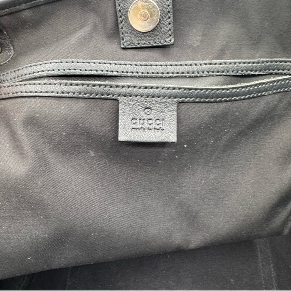 Gucci Black and Gray Signature Tote | Good Condition - Picture 14 of 17